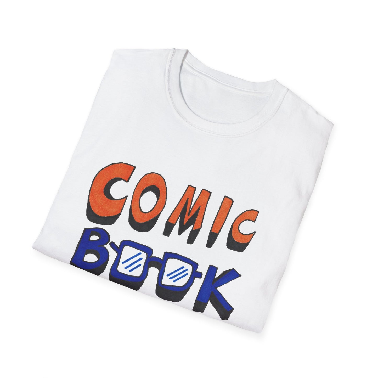 Comic Book Merlin Logo 100% Cotton Unisex Softstyle T-Shirt