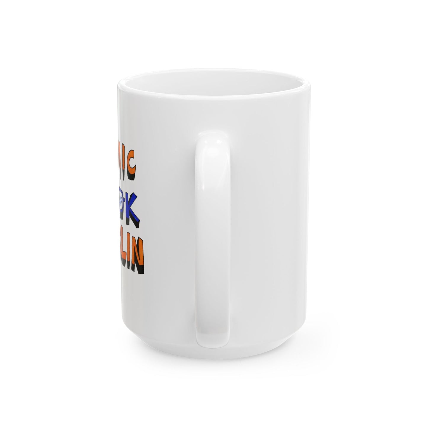 Comic Book Merlin Logo  150z Ceramic Mug